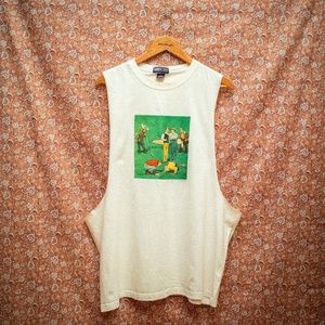 Land's End Golf Father's Day Tank Top Muscle Tee